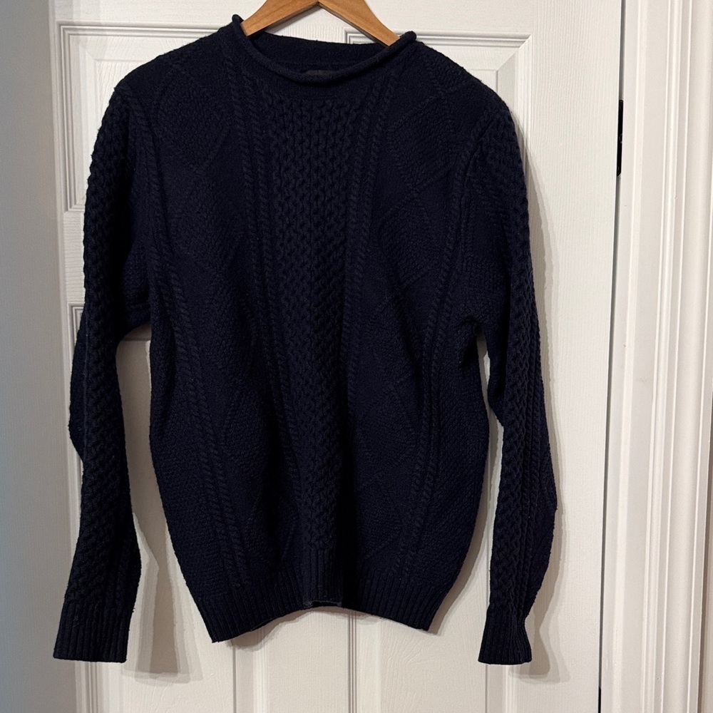 Nordstrom Midnight Blue Crewneck Sweater